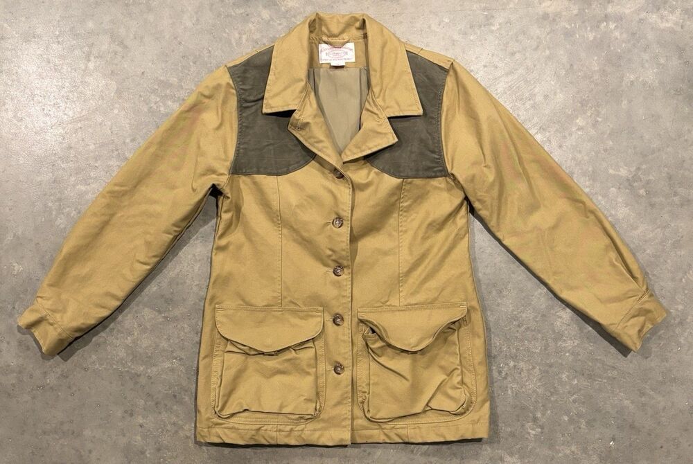 Filson Mens Shooting Jacket Small Made USA Hunting Coat Canvas